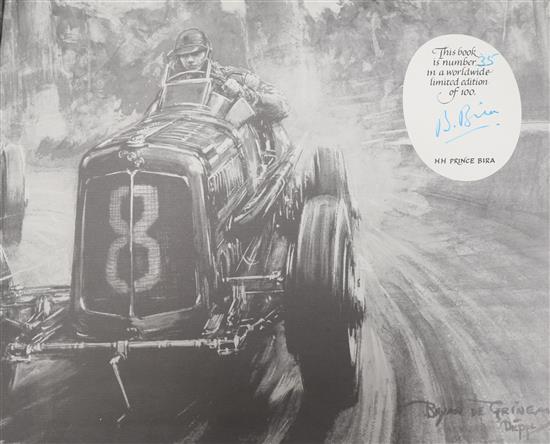 Weguelin, David - The History of English Racing Automobiles ltd, signed by .H. Prince Bira